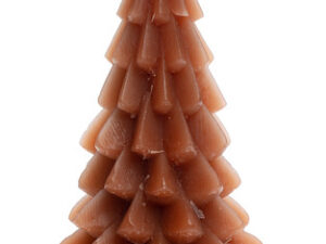 Kerstboom kaars groot - Roest