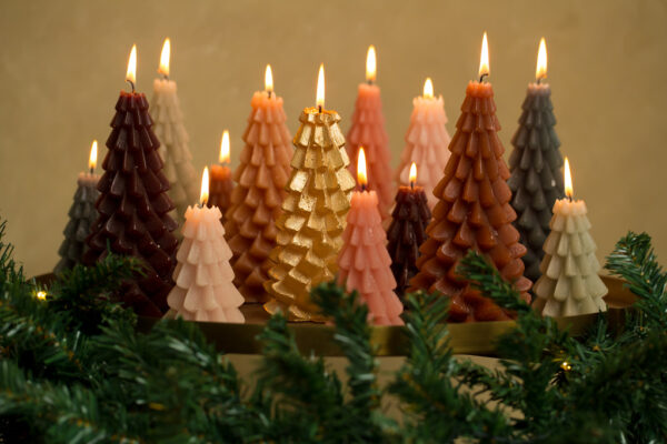 Kerstboom kaars groot - Fudge - Afbeelding 2