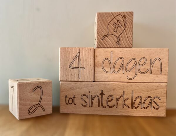 Mijlpaalblokken gelaserd ( grote set ) - Afbeelding 5