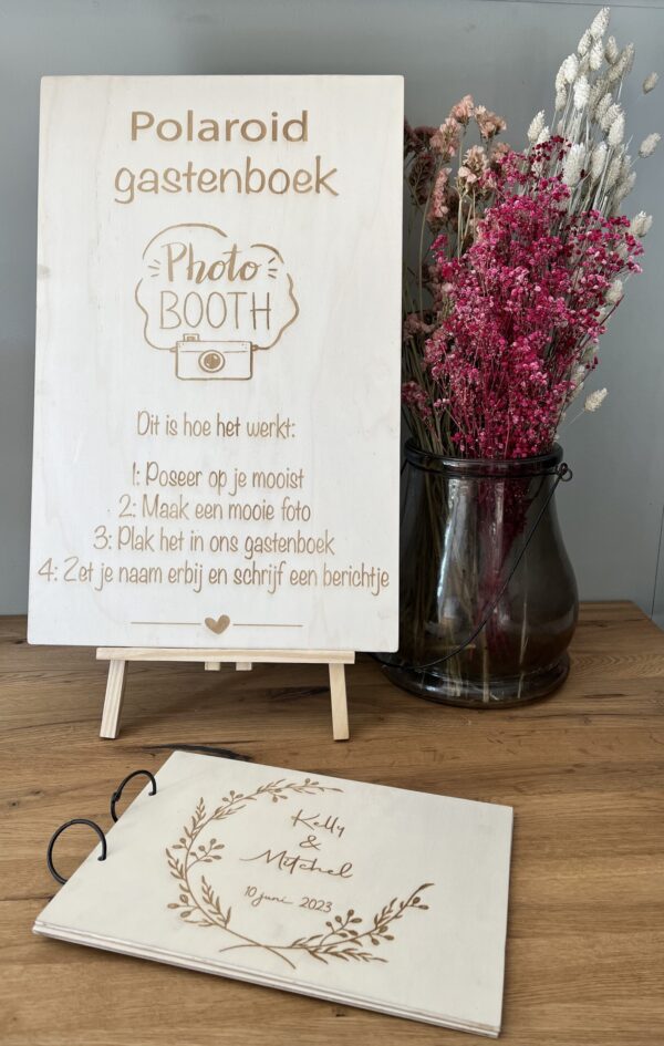 Gastenboek Handleiding voor fotobooth - Afbeelding 2