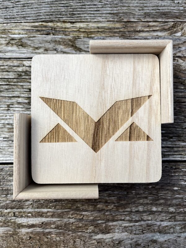 Houten onderzetters - Afbeelding 3