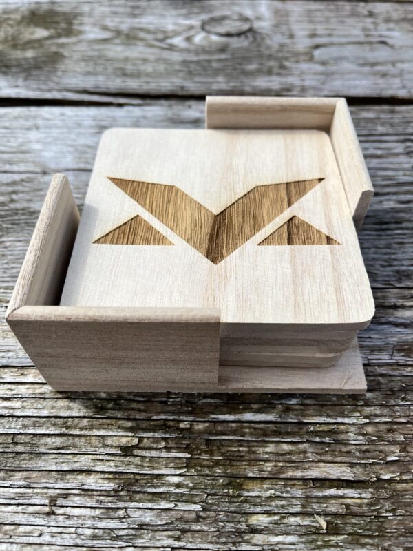 Houten onderzetters - Afbeelding 2