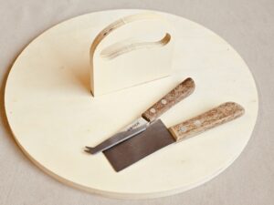 Serveerplank met handvat
