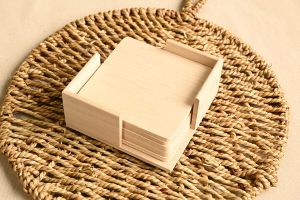 Houten onderzetters