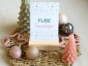 Kaart - Fijne feestdagen