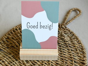 Kaart - Goed bezig