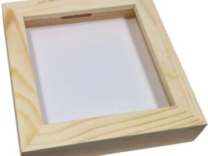 Spaarpot met plexiglas