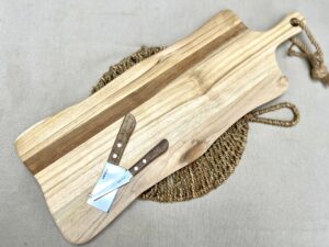 Borrelplank teak xl