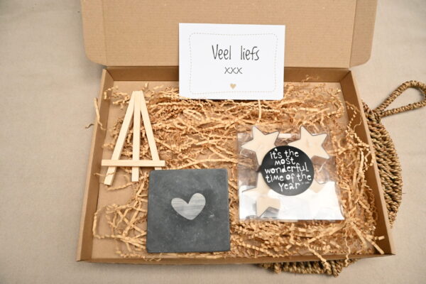 Brievenbus cadeau veel liefs optie 3