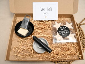 Brievenbus cadeau veel liefs optie 2