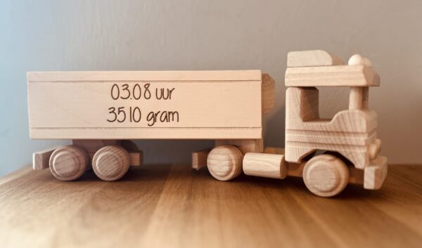 Spaarpot - Vrachtwagen met oplegger - Afbeelding 3