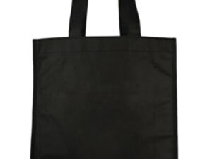 Katoenen tas zwart - eigen ontwerp