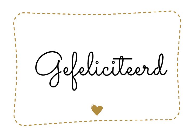 Gefeliciteerd