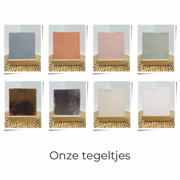 Tegeltje - Samen is alles leuker - Keuze uit kleur tekst en tegel - Afbeelding 2